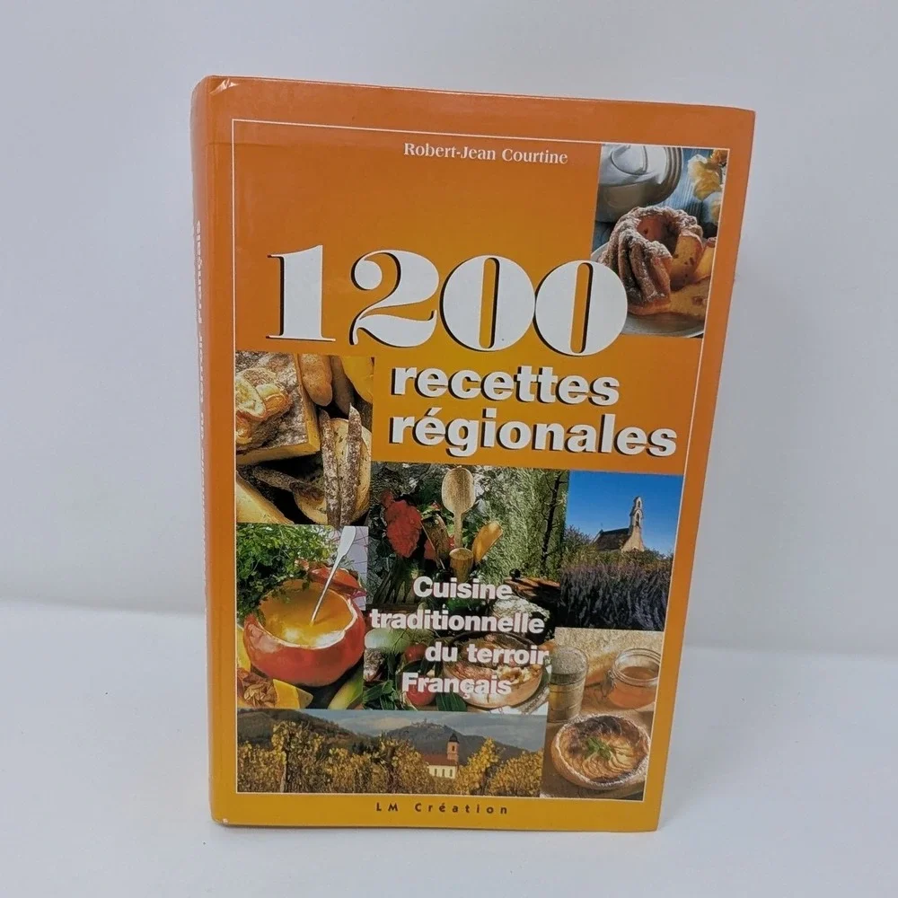 1200 Recettes Regionales French Cookbook Robert-Jean Courtine‎ 1998